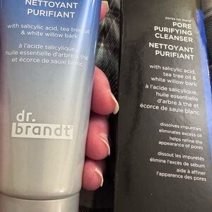 Dr. Brandt Pore Purifying Cleanser - Blue and Black